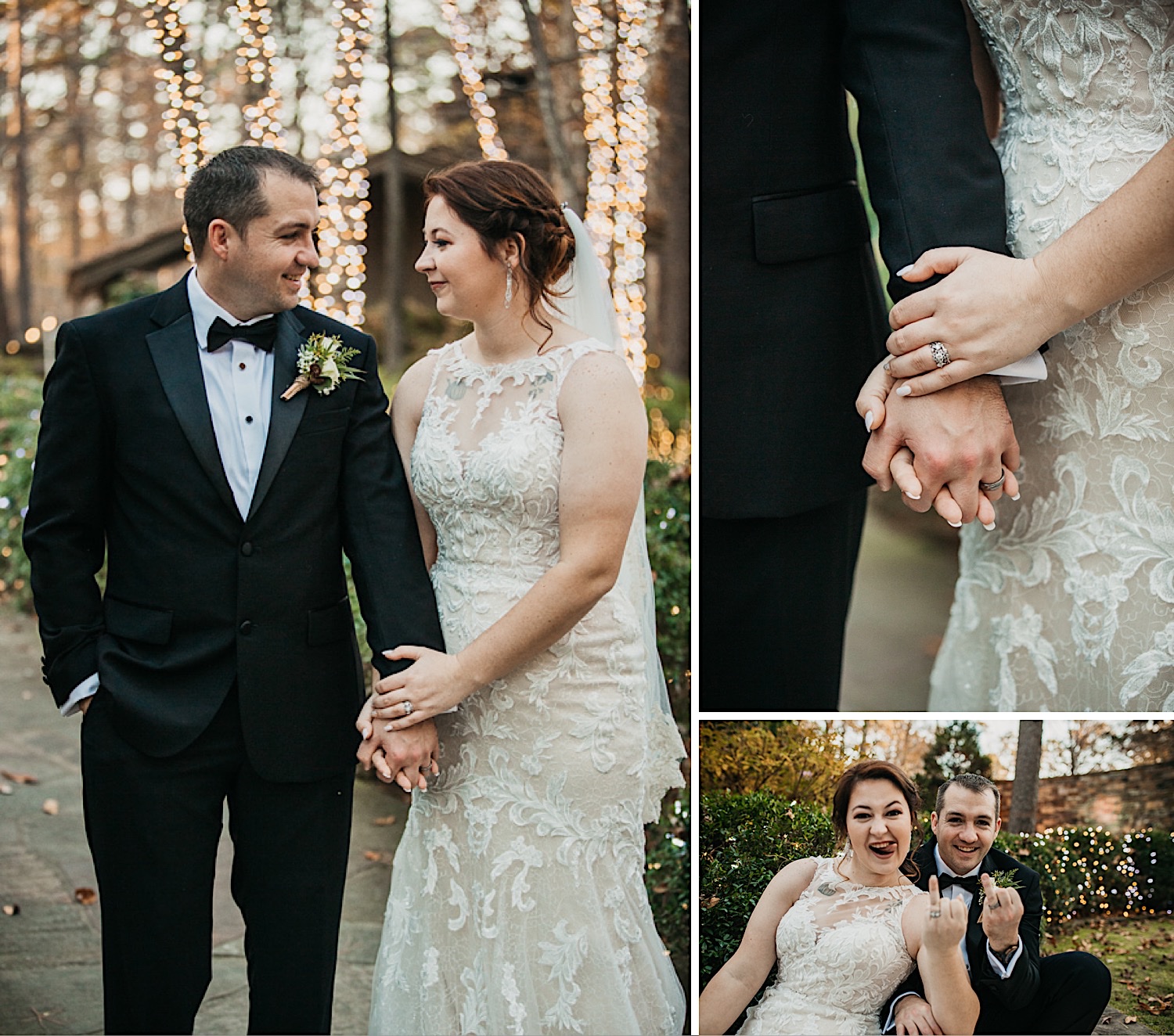 bride-and-groom-holding-hands-and-showing-rings