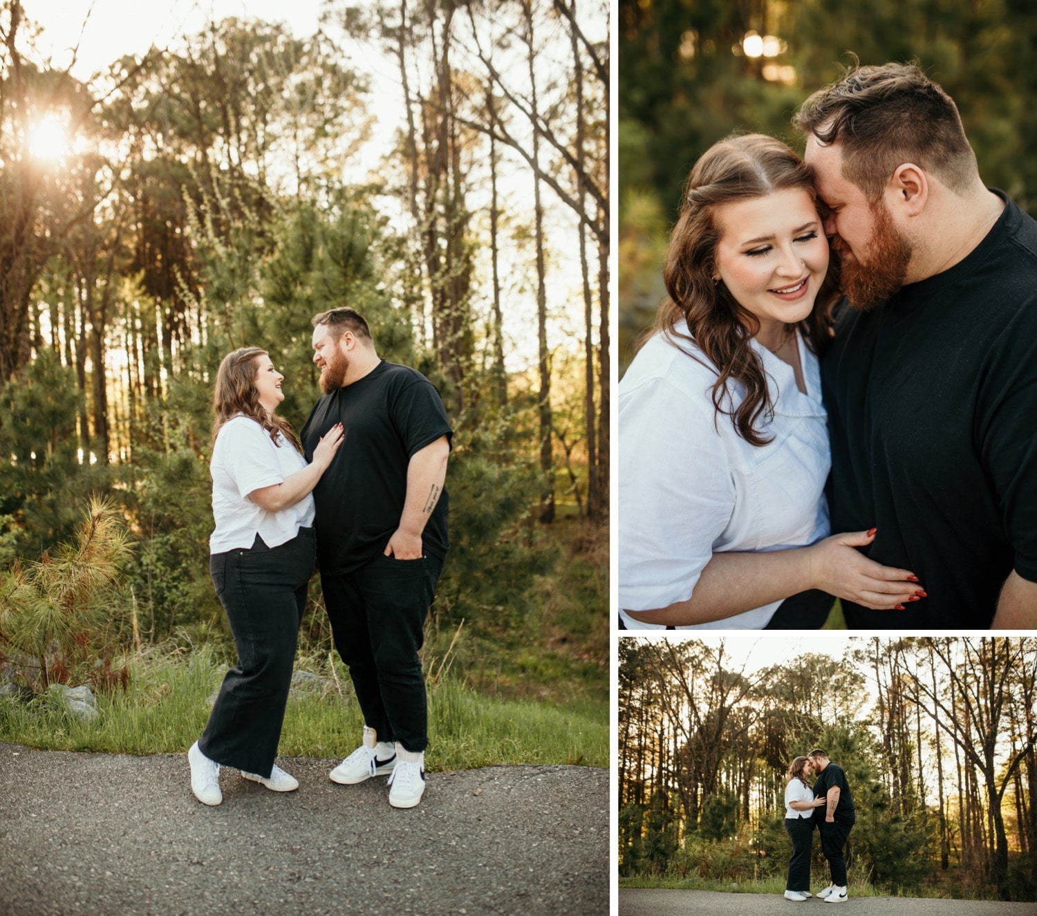 engagement-session-in-the-woods-arkansas-wedding-collection